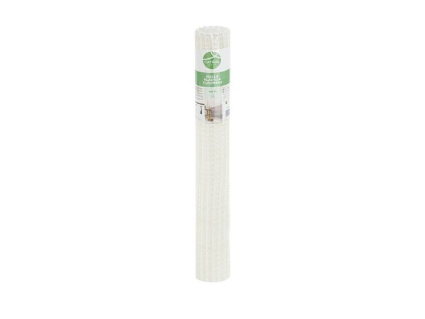 Grillage Rouleau Hdpe Blanc, H.1 X L.3 M, Maille 10 X 10 Mm