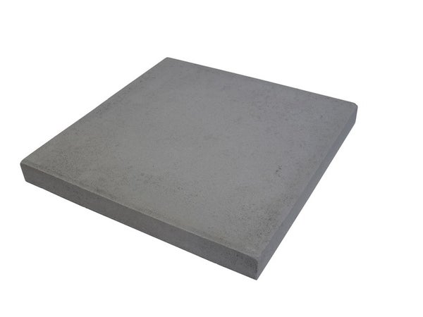 Dalle béton Provençale au m², gris foncé, mono format, L.50 x l.50 cm x Ep.50 mm