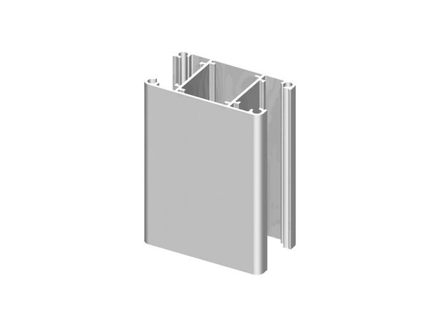 Poteau Aluminium Pour Clôture Klos-Up ! Blanc, L.7.5 X H.120 Cm
