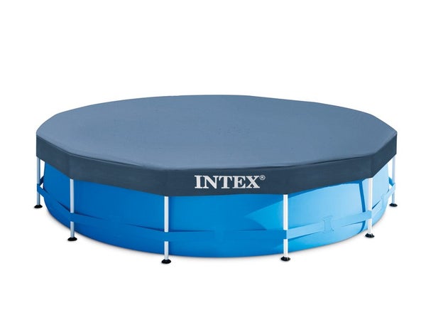 Bâche de protection INTEX pour piscine tubulaire ronde 3m66