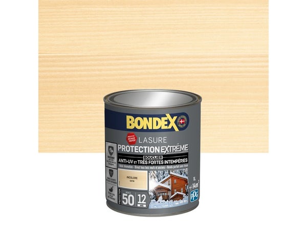 Lasure Bondex Protection Extreme 12 Ans 12 Ans Satiné 1 L