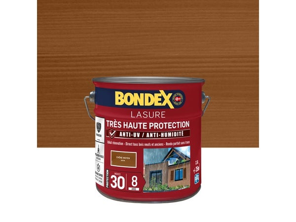 Lasure Bondex Tres Haute Protection 8 Ans 8 Ans N/A 2.5 L