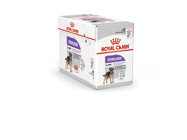 Royal Canin Alimentation Chien Sterilised Mousse 12X85G