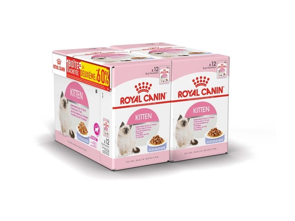 Royal Canin Chat Kitten G 12X85G 1+1-60%
