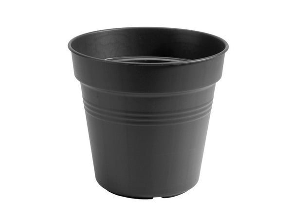 Pot Plastique Elho Diam.13 L.13 X L.13 X H.12 Cm Noir