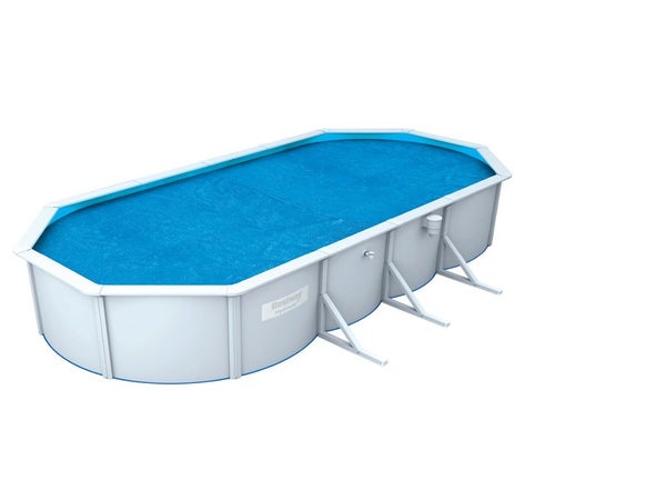 Bâche solaire ovale pour piscine BESTWAY, 490 cm x 350 cm