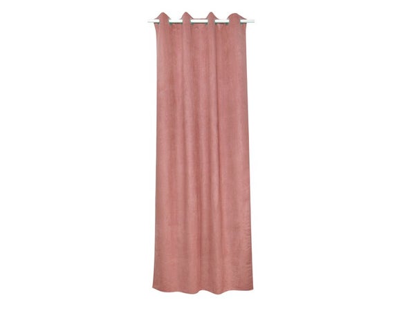 Rideau tamisant, Newmanchester rose l.140 x H.280 cm INSPIRE