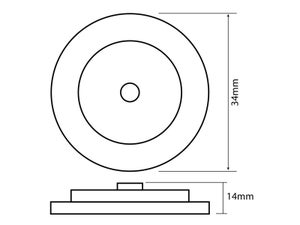 Membrane pour robinet flotteur Siamp 34 9716 07