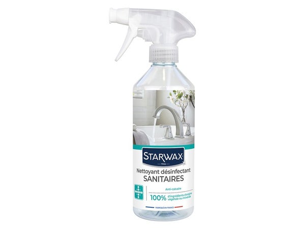 Désinfectant détartrant salle de bains STARWAX 500 ml