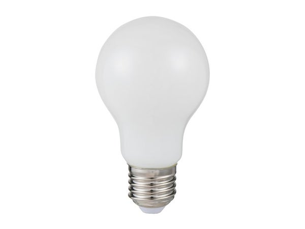 Ampoule led dépoli standard E27 806 Lm = 60 W blanc chaud, LEXMAN