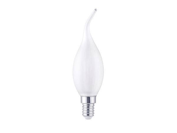 Ampoule led à filament blanc flamme E14 40 W, LEXMAN