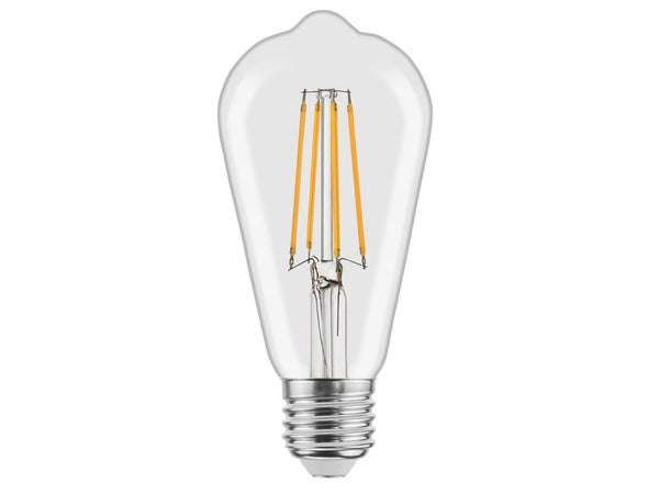 Ampoule décorative led à filament edison E27 40 W, LEXMAN