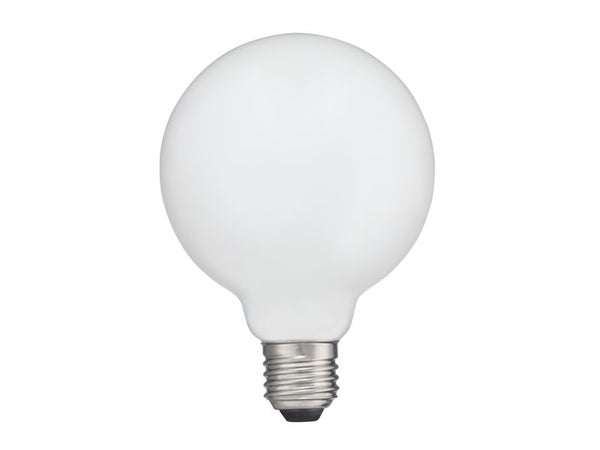 Ampoule led dépoli globe 125 mm E27 1521 Lm = 100 W blanc neutre, LEXMAN