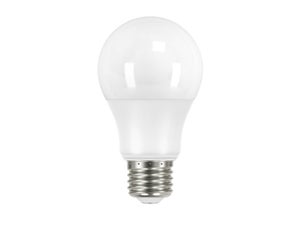 Ampoule led standard Connectée ENKI, E27 60W=7W, 806 lumens, RGBW, variations de blancs et couleurs verre dépoli, Lexman