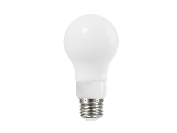 Ampoule led standard connectée Enki, E27 60W 806 lumens, variation de blancs, verre dépoli, Lexman