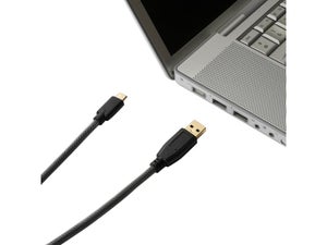 Câble chargeur textile usb type c, 1 m gris EVOLOGY