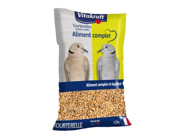 Aliment tourterelles menu coussin 2,5kg VITAKRAFT