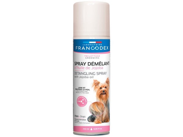 Démélant pour chien à l'huile de jojoba en spray, 250 ml