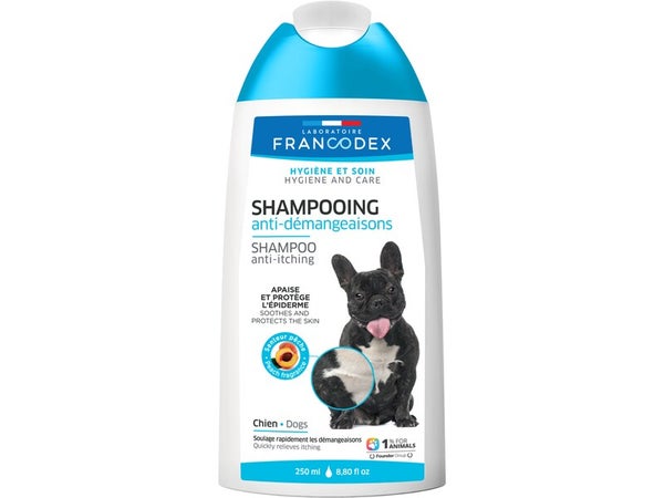 Shampooing pour chien anti-démangeaisons, 250 ml