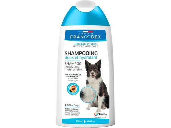 Shampooing pour chien doux et hydratant, 250 ml
