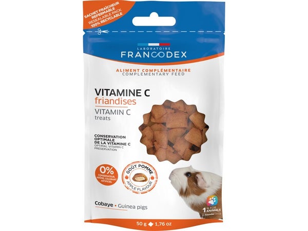 Friandise pour rongeur, vitamine C, 50 g