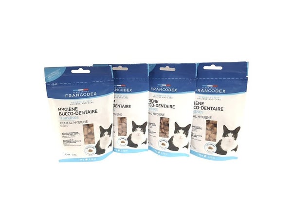 Friandise chat hygiene bucco dentaire pack 4x65g