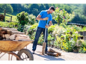 Fendeur De Bûches À Fendre Acier Forgé Leborgne Manche En Manche En Fibre