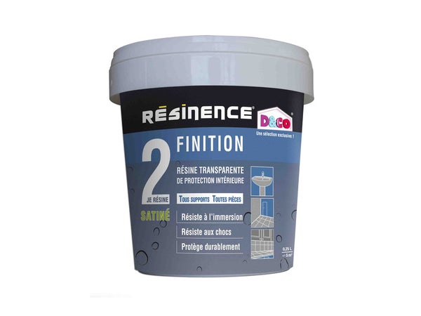 Résine De Finition Protecteur Resinence, Incolore, 0.25 L