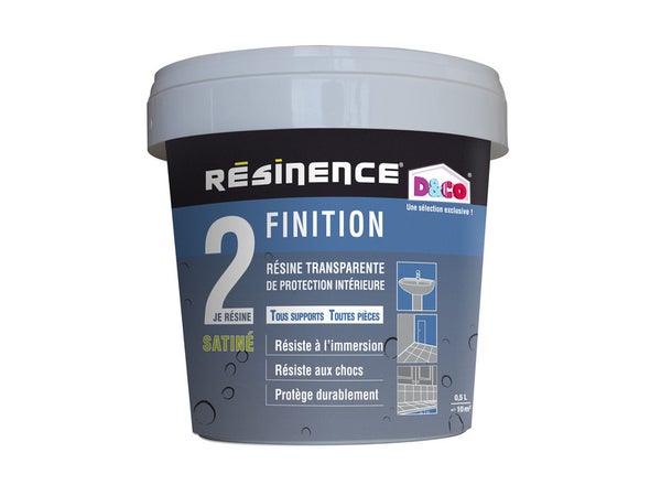 Résine De Finition Protecteur Resinence, Incolore, 0.5 L