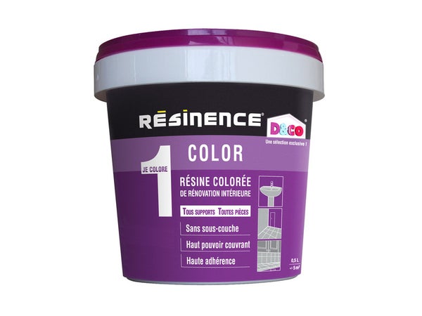 Résine Colorée Color Resinence, Blanc, 0.5 L