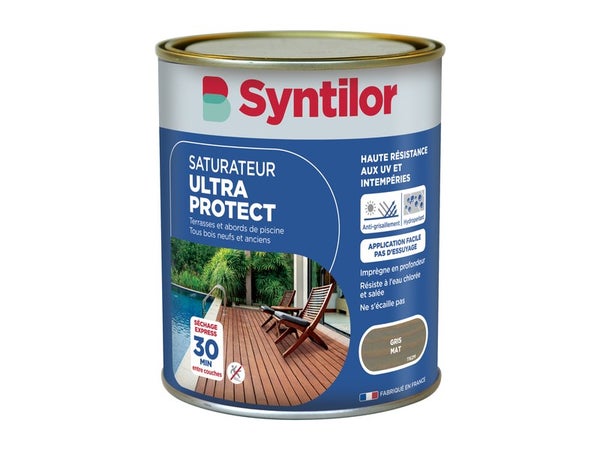 Saturateur Ultra Protec Syntilor, Gris, Mat 0.75 L