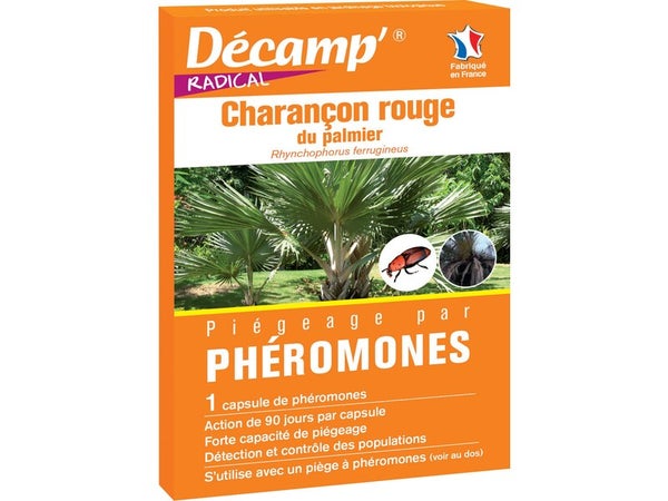 Piège par phéromone anti-charancon rouge Palmier DECAMP'