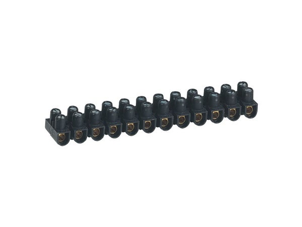 Barrette de 12 dominos électriques pour rigide et souple, LEGRAND, 10 mm²