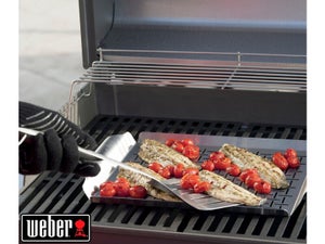 Plat de cuisson en acier inoxydable WEBER