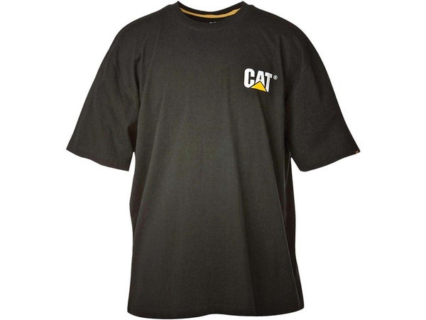 Tee-shirt de travail Trademark noir, taille M, CATERPILLAR
