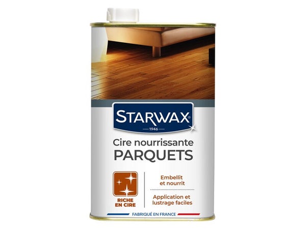 Cire sol stratifié STARWAX, 1 L