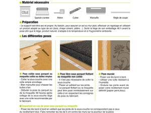 Rouleau isolant liège mur/sol, l.1 x L.15 m x Ep.4 mm