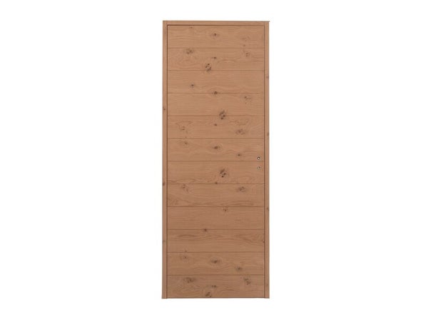 Bloc-porte bois chêne Noe H.204 x l.83 cm, poussant gauche