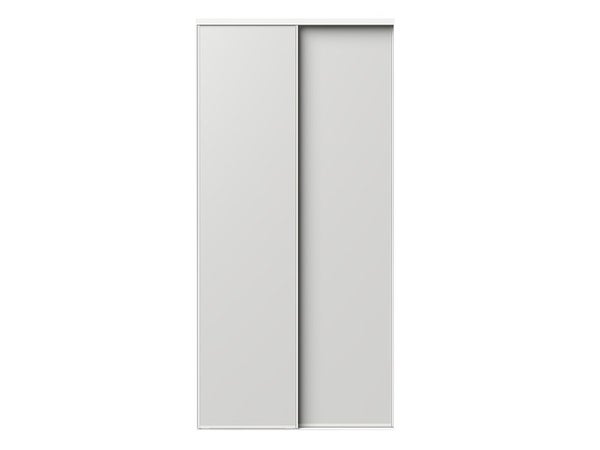 Portes de placard coulissantes, 2 portes, l.120 x H. 250 cm, blanc