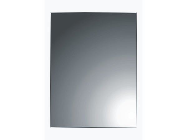 Miroir non lumineux découpé rectangulaire l.45 x L.60 cm Biseauté