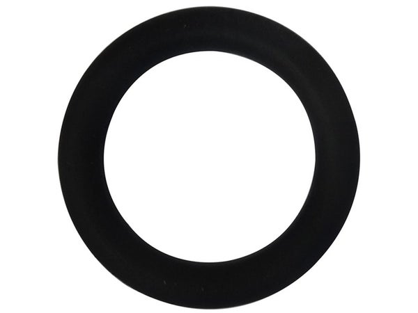 Lot de 10 anneaux tringle à rideau Charme recup 28 mm plastique noir mat