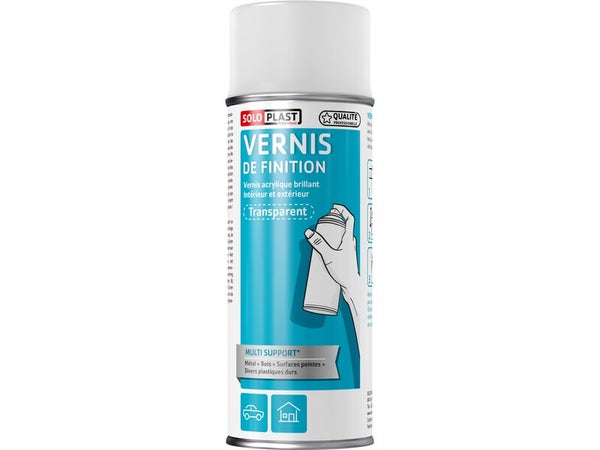 Vernis de finition Soloplast aérosol 200 ml