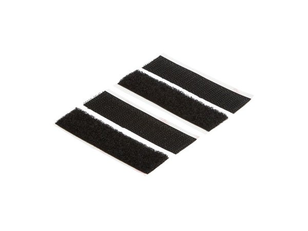 4 bandes auto-agrippantes noir intérieur SCOTCH L.7.6 x l.19 mm