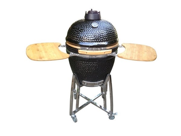 Barbecue charbon de bois, BUSCHBECK Kamado, noir