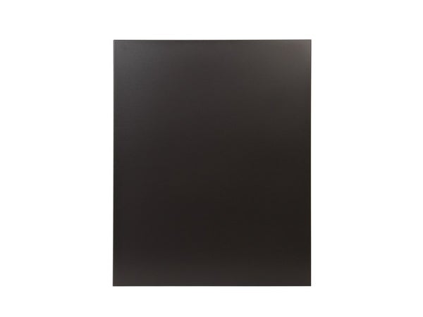 Plaque de protection murale noire LE MARQUIER Unie, l.80 cm x H.100 cm