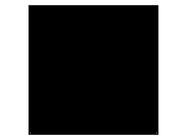 Plaque de protection sol noire LE MARQUIER Carrée, l.80 cm x H.80 cm