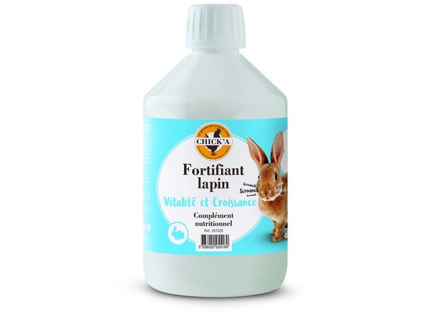 Complement alimentaire fortifiant lapins chick'a 500ml