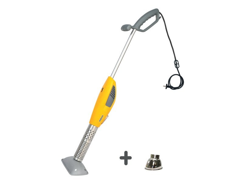 Désherbeur Thermique Électrique 1500W - 3 En 1 (Désherbage, Décapage, Fonte), 5 Buses, Température Jusqu'à 650°C, Sans Produit Chimique