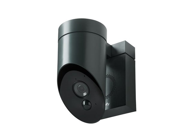 Caméra de surveillance SOMFY extérieure connectée sans fil, gris Protect