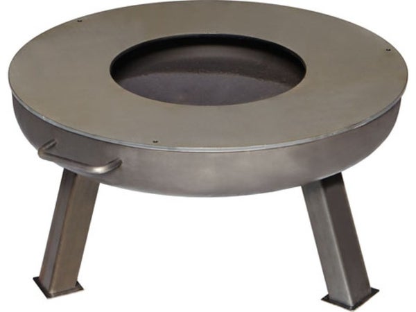 Plancha ronde de cuisson, BUSCHBECK, adaptable pour brasero industriel de 60 cm